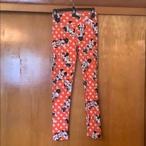 Minnie Mouse leggings